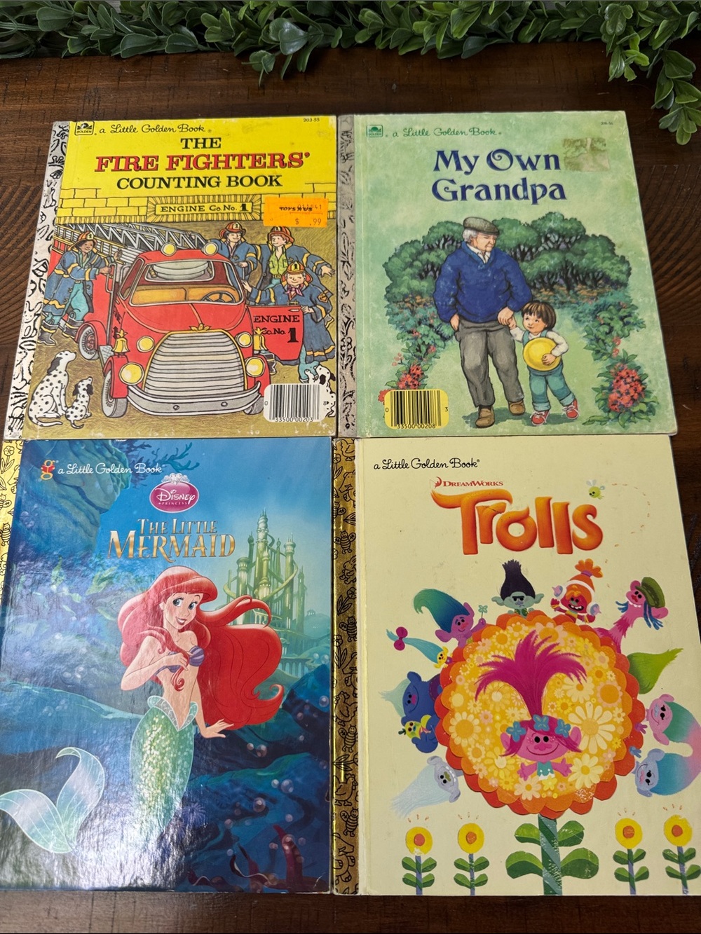 Vintage Little Golden Books Classic Story Collection - Assorted Colors